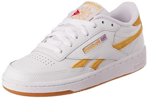 Reebok Club C Revenge, Scarpe da Ginnastica Donna, Ftwwht Retgol Rbkg06, 35.5 EU