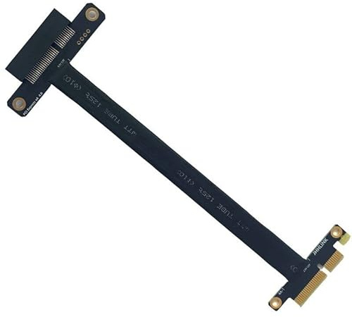 Allowish PCIE X4 Verlängerungskabel PCIE4.0 unterstützt Netzwerkkarte Capture Card USB-Karte (15 cm)