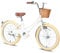 Glerc 20 Zoll Kinder Mädchen Fahrrad für 6 7 8 9 10 Jahre alt kleine Mädchen Retro Vintage-Stil Fahrräder mit Korb Training Räder und Glocke, Weiß