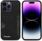LOLFZ Hülle für iPhone 15 Pro, Ultra Dünne Handyhülle mit Kartenfach Premium PU Leder Weiche TPU Stoßfest Schutzhülle für iPhone 15 Pro - Schwarz