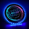IEEILULU Leuchtende Frisbee, Ultimate Frisbee LED, Leuchtende Flugscheibe mit 49 LED-Lichter, Wiederverwendbar, LED Frisbee Disc Spaßsport für Kinder Erwachsene Rasenstrand im Freien (Blue)