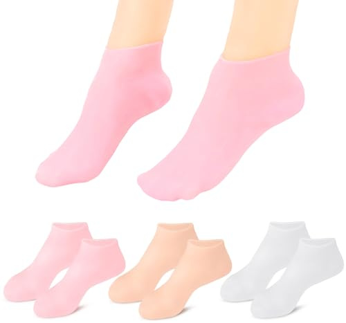 Fantasyon 3 Pairs Silicone Moisturising Socks