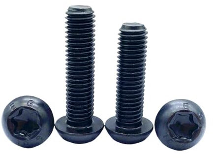Vis à tête bombée Torx en acier Boulons Torx(M8 x 1.25 x 16mm)