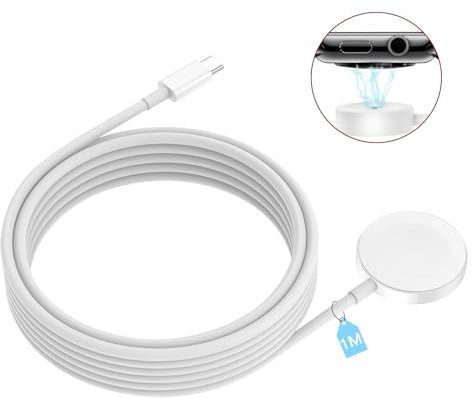 USB C for Apple Watch Charger Cable, Fast Magnetic i-Watch Charger Cable, Compatible with Apple Watch Charger USB C, for Apple Watch Charging Cable for Series Ultra/9/8/7/6/SE/SE2/5/4/3/2