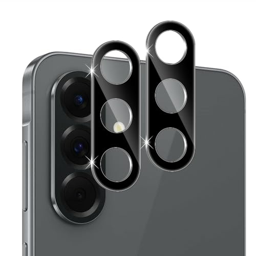 Holilo Kameraschutz für Panzerglas Kamera Schutzfolie für Samsung Galaxy A56 5G, 2 Stück Anti-Kratzen 9H Härte LinseBlasenfrei Displayschutzfolie Hartglas Kameraschutz