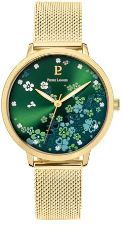 Pierre Lannier - Montre Tallia - Quartz Mouvement de Montre - Epaisseur du boîtier: 8 mm - Largeur du boîtier: 36 mm - Acier Inoxydable - 3 ATM