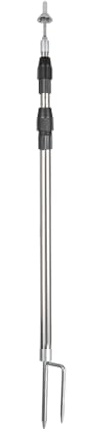 Folpus Zeltstangen für Tarp Tent Pole Beach Shelter -Zeltstangen Hochleistungs -Baldachin -Stangen Markisenmangen für Rucksacksportarten im Freien, 3m