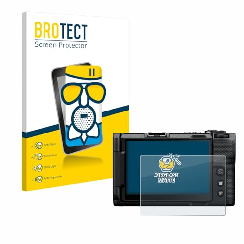 BROTECT Schutzglas für Nikon ZR | Entspiegelnder Displayschutz Made in Germany Schutzfolie Glas Matt Anti-Reflex Kratzfest 9H Anti-Fingerprint Einfache Montage