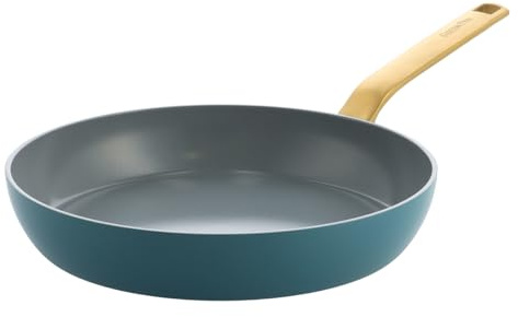GreenPan Evolution Bratpfanne mit PFAS-freier Antihaftbeschichtung (blau, 28 cm)