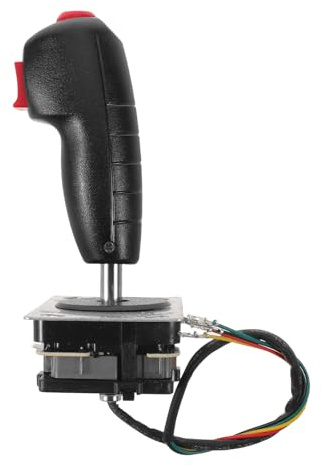 MAGICLULU Flugsimulator Joystick Zubehör mit Mikroschalter Pcb Platine und Einfacher Installation aus Kunststoff und Metall für Wettbewerbsfähiges Gaming