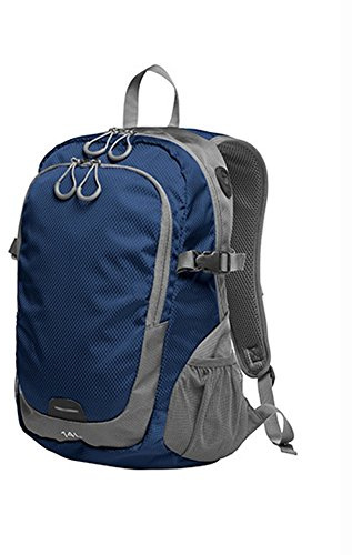 HALFAR Rucksack Step M, Farbe:Navy, Größe:30 x 42 x 14 cm
