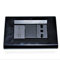 N.I. Placca Nera Compatibile con Bticino Living Classica + Supporto per 1 Bipresa + INT. 0/1