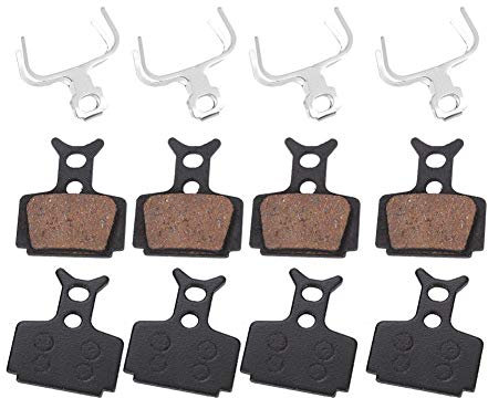 Keenso Fahrrad Bremsbeläge, 4 Paar 2.8 * 3.5cm Fahrrad Scheibenbremsbeläge für Formula R1, R1R, RO, RX, T1 und für Mega, The One, The One, CR3, C1