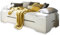 Gästebett Stapelliege Doppelbett Zwilling Massivholz Kiefer Weiß 90 x 200 cm