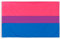 Banderas de aricona – bandera Bisexual resistente a la intemperie con 2 ojales de metal - bandera Bi 90 x 150 cm, tricolor