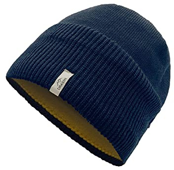 DRASSN Mütze Damen und Herren Moosbach - Klassische warme Mütze Unisex mit Fleece innen - nachhaltige Wintermütze durch recycelte Materialien - weich durch Merino Wolle - Stretchy