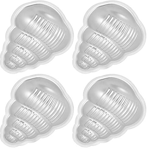 HEMOTON 4 Stück Backform Für Kuchen Und Pudding Diy-form Für Badebombe, Fondant Und Süßigkeiten, Antihaftbeschichtung, Leicht Zu Reinigen Für Den Heimgebrauch