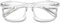 Lanomi Lesebrille Blaulichtfilter Brille für Damen Herren Rechteck Lesehilfe Federscharnier Sehhilfe Anti Blaulicht Brillen 1,0 1,25 1,5 1,75 2,0 2,25 2,5 2,75 3,0 3,5 (Transparent, 2.0)