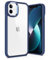 ULAK for iPhone 11 Case Clear, [Anti-Yellow] Heavy Duty Protection Transparent Shockproof Rugged Cover Soft TPU Hard Bumper Safe Grip Protective Light Cover for iPhone 11 6.1 - Navy Blue