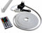 12V LED RGB Streifen mit 220V-240V Netzstecker Stripe Licht Unterbankbeleuchtung Saunabeleuchtung Bad Küche Saunalampe (Set mit Aluminiumschiene, 1m - m/49,99€)