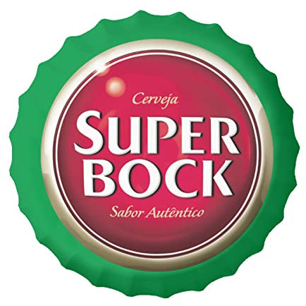 Compatible with Super Bock Decorative Vintage Metal Bottle Caps Tin Signs Cafe Bar Bedroom Decor 13.8 Wall Art Plaque Home Decor