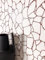 Newroom Tapete Weiß Vliestapete Stein - Steintapete Modern Rot Fliesen Mosaik Steinoptik 3D Optik Fliesentapete Mosaiktapete inkl. Tapezier-Ratgeber