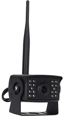 Rückfahrkamera kabellos Wireless Backup Kamera-Kit,Rückfahrkamera drahtlos, IP67 Wasserdicht LED Auto-Video-LKW-Rückfahrkamera-Set, DC12-24V, Kabellose Rückfahrkamera, WLAN, für übergroße Fahrzeuge