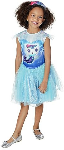 Rubies Disfraz Mercat Tutu Deluxe para niñas, Vestido y diadema, Oficial Gabby's Dollhouse para Cumpleaños, Fiestas, Halloween, Carnaval