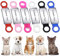 Personalised Dog Tags for Pets Engraved, Custom ID Tags for Dogs Cats Pets Tag Silicone Stainless Steel Dog Cat Name Tag Engraved Slide On Collar Tags