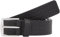 Calvin Klein Herren Gürtel Casual Mono Logo Branding, Schwarz (Ck Black Nano Mono), 100 cm