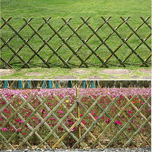 GOCHUSX Gartenzaun Sichtschutzzaun, Zaungitter Blumenständer, Terrassenwanddekoration, Gemüse-Stretch-Kletternetz, 180 cm Lang (Farbe : Grün, Größe : 180X80CM)