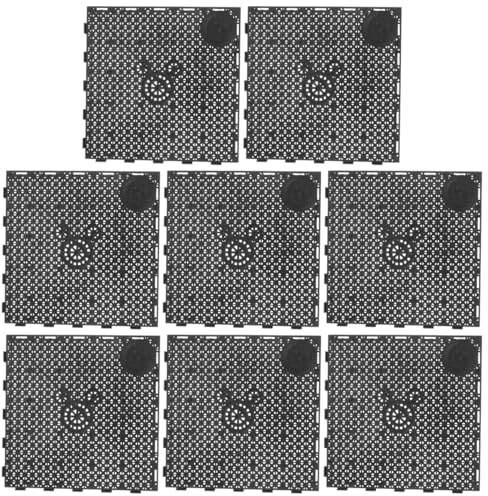 Toddmomy 20 Pièces Plaque filtrante sous Filtre à Gravier PVC sous-Gravier Tube Aquarium Couleur Accessoires réservoir d'eau Appartement Support Grille de Filtre Cloison Substrat