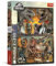 Trefl – Puzzle 2in1: Jurassic World, Prähistorische Welt - 2 x 200 Elemente - Set mit Zwei Puzzles für Teenager, Mehrfabrig