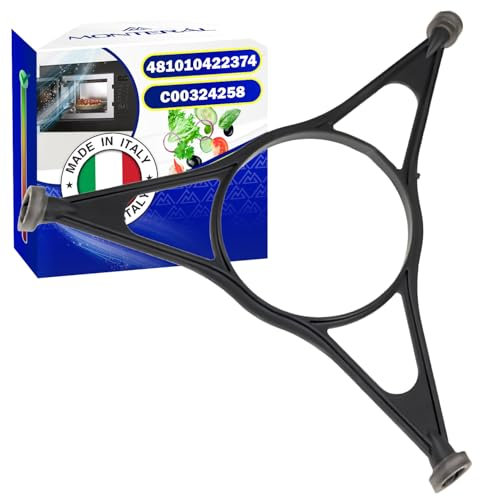 Rullo per Forno Microonde con Codice Originale 481010422374 per Whirlpool C00324258 per Indesit- Garanzia di 10 Anni - MADE IN ITALY - MONTERAL