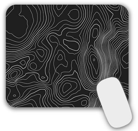 Mousepad Gaming Office Mauspad mit Designs 24 x 20 x 0,3 cm für Computer, Laptop (F07)