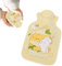 Plüsch-Wärmflasche, Cartoon-Warmwasserbeutel, Plüsch-Heißwasserbeutel, 200 ml Warm- und Kaltpaket für Reisen, Schule, Zuhause und