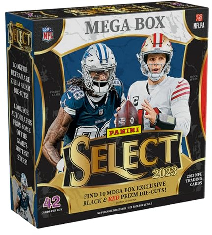Panini Select 2023 Cartes à Collectionner de Football Mega Box