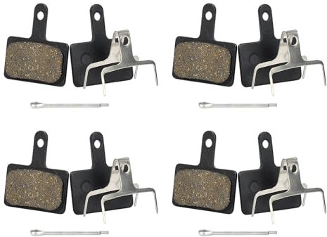 Bremsbeläge Fahrrad, 4 Stück Fahrrad Bremsbeläge, Bremsbelag für Tektro Shimano TRP Deore Br-M575 B01s Mt200 M525 M515 T615 T675 M505 M495 M486 M485, Mountainbike MTB Ebike Bremsbeläge Ersatz