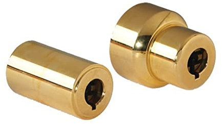 POLLUX - Jeu de cylindres à double pompe pour serrure monopoint horizontale 45mm à 5 ailettes - POLLUX - 921500