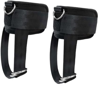 Hellery 2 Parts of Ankle Belts Cable Machines for Fitness Women Sport