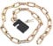 Professional Bike Chain Lock with Keys Heavy Duty Theft Security Lock for Bicycles Motorcycles Electric Scooters Design for Reliable Bike