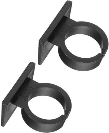 SUPVOX 2Piezas Soportes para Micrófono Inalámbrico Clips Adhesivos de Plástico para Micrófono Instalación y Segura para Profesional y Doméstico
