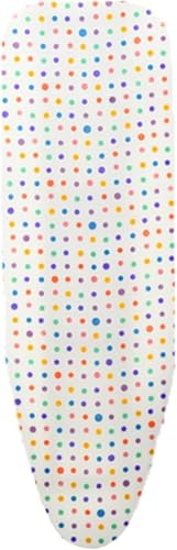 Bügelbrettbezüge, Bügelbrettbezug Tuch, 100% Baumwolle, 107x43cm, Ersatzbezug Bügelbrett Mit Extra Dicker Unterlage, Stdard Elastisch Für Dampfbügeleisen, OneColor, 107x43cm