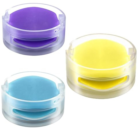 LuupoCiore Shark Anti Odour Cartridge, 3 Pack Air Freshener Refills for Shark Vacuum Cleaners, Bluebell Lemon Lavender Scents, Neutralizes Pet Food Odors, Improves Indoor Air Quality, 4.2 X 4.2 X 2 Cm