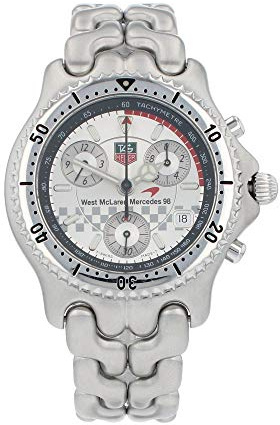 TAG HEUER MONTRE EDITION LIMITÉE WEST MCLAREN MERCEDES BENZ ET MOBIL EDITION ARROWS PRESENTATION BOXÉE MODÈLE F1 Car SET CG1117