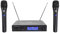Rockville apm10b 25,4 cm 400 W Powered/Aktiver Studio Subwoofer Pro Reference Sub Zwei VHF-Handgeräte V3 Dual