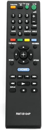 ALLIMITY RMT-B104P Replace Remote Control fit for Sony BLU-RAY BDP-S360/560