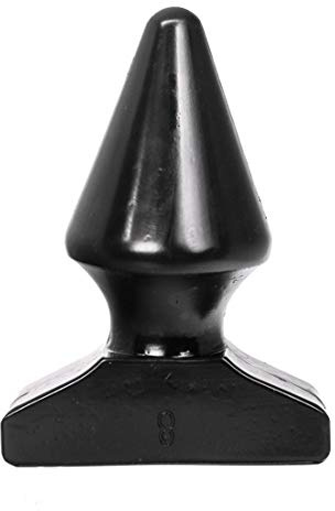 All Black Anal Dildos-AB79 Black Einheitsgröße