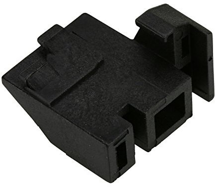 Amica 8026852 Ofen-Aufhänger aus schwarzem Glas unten links