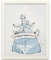 Open Road Brands Disney Cinderella Wandkunst, klassisches, weißes gerahmtes Aschenputtel-Bild für Schlafzimmer, Kinderzimmer oder Spielzimmer